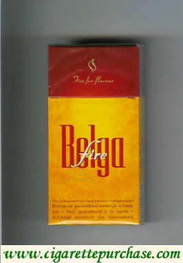 Belga Fire Fire For Flavour cigarettes hard box